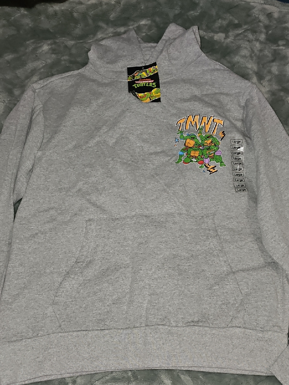 Mens TMNT Hoodie Size Large